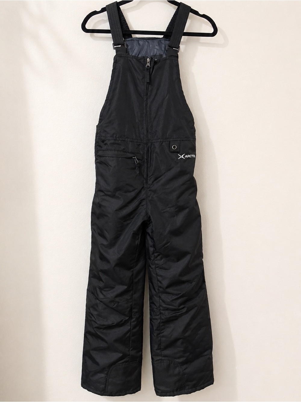 Arctix kids black insulated snow bibs Overalls